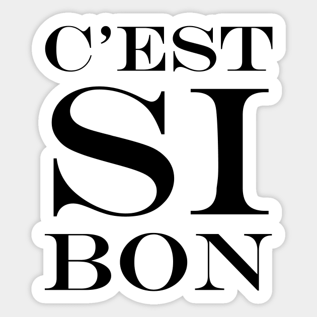 So Good French Gourmet Sticker by AntiqueImages